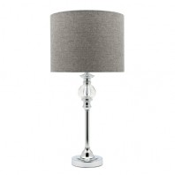 Cougar-Beverly 1lt 60W E.S. Table Lamp - Chrome